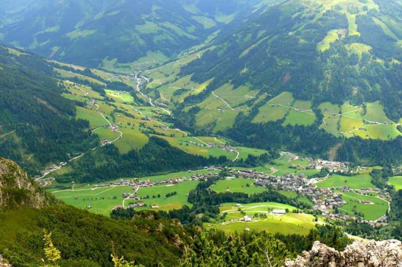Gasthof Pension Alpenblick Radfeld Kültér fotó